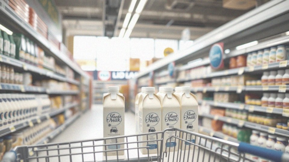 Jakie są ceny mleka koziego w sklepach Lidl?