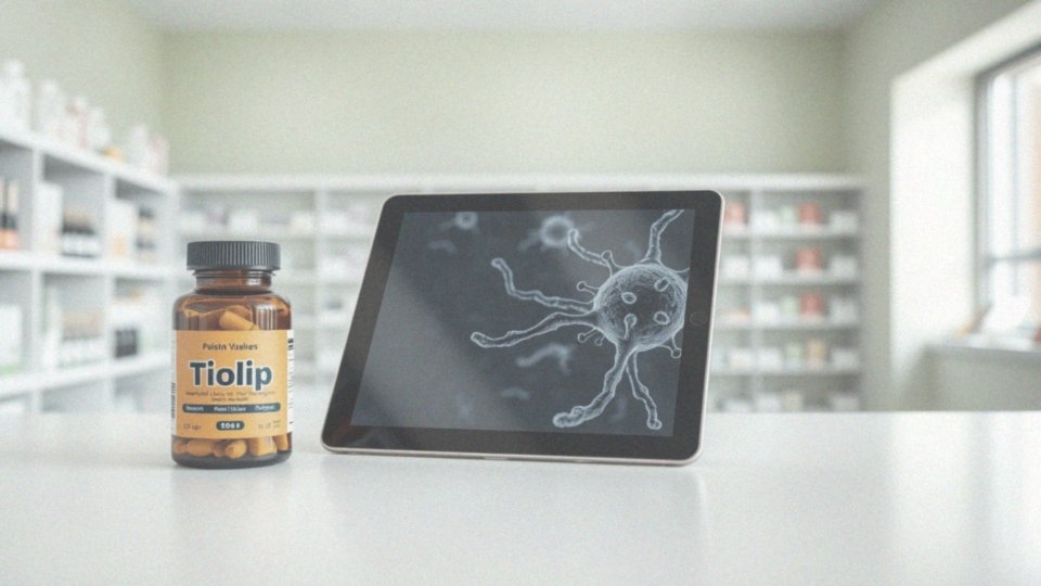 Jak Tiolip wpływa na metabolizm tkanki nerwowej?