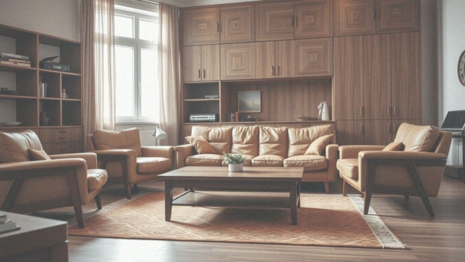 Jakie są najbardziej pożądane zestawy mebli z lat 70?