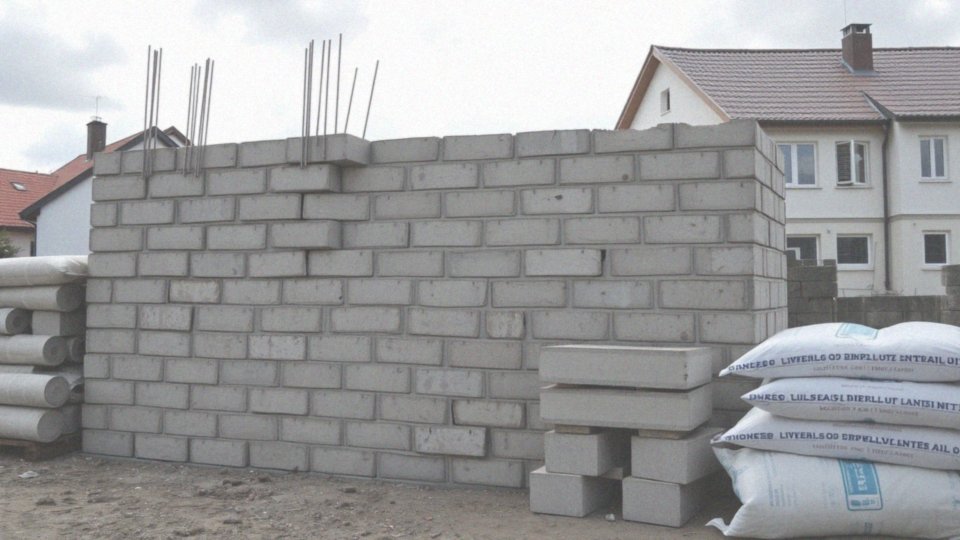 Jakie materiały budowlane można wykorzystać razem z pustakami ceramicznymi?