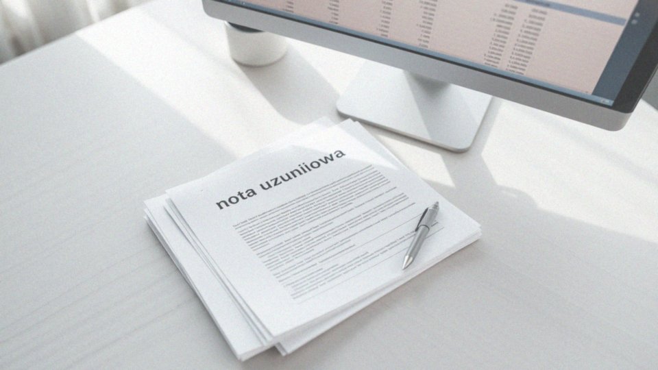 Jakie są formalne elementy noty uznaniowej?