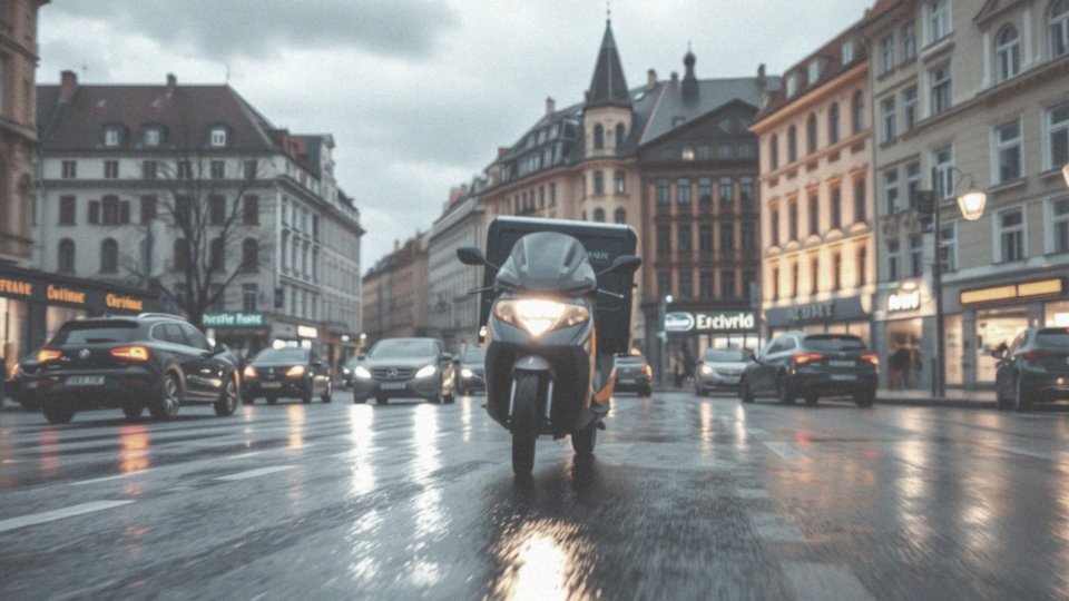 Jak wpływa pogoda i godziny szczytu na pracę kuriera?