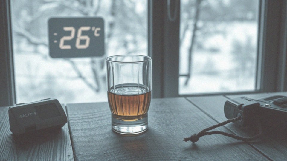 W jakiej temperaturze whisky może zamarznąć?