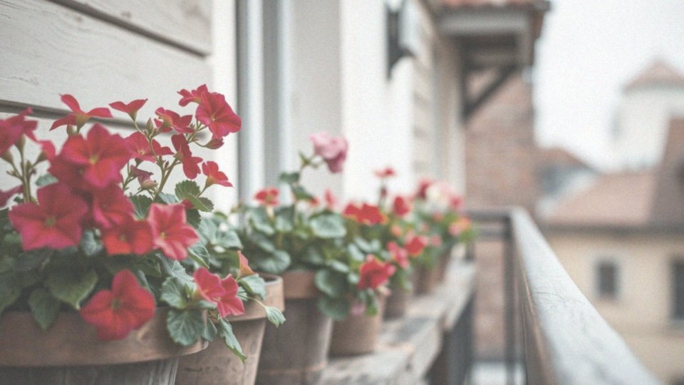 Kiedy należy przenieść pelargonie do pomieszczenia?
