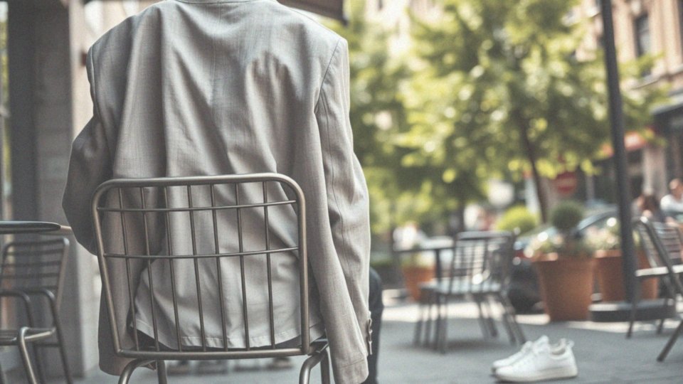 Co charakteryzuje elegancję na luzie przy stylizacji garnituru?
