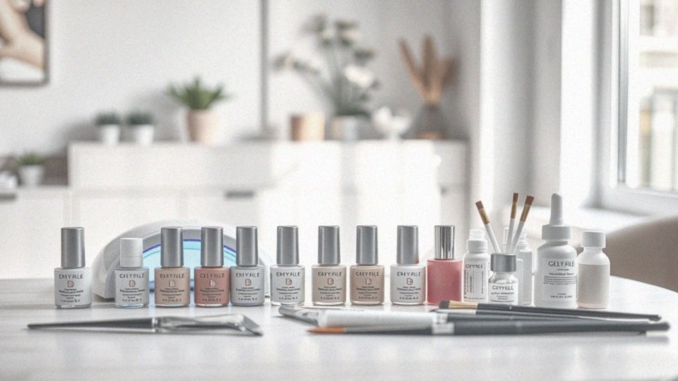 Jakie są koszty związane z zakupem produktów do przedłużania paznokci?