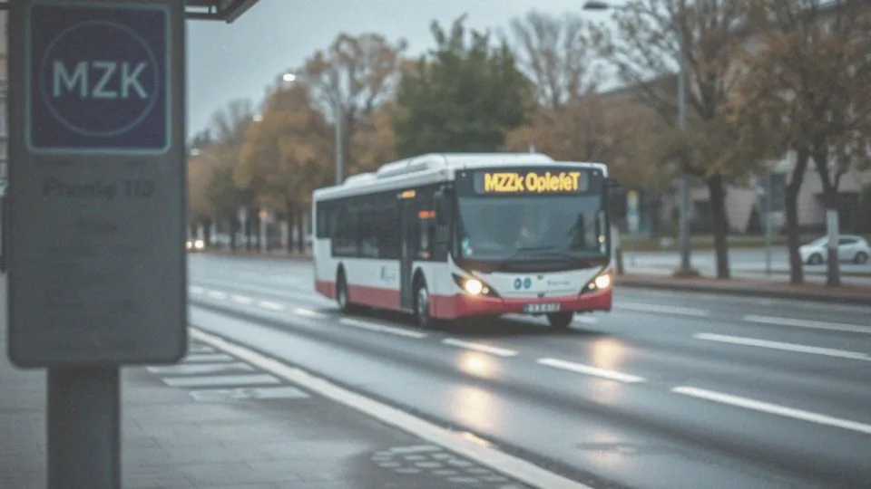 MZK kiedy przyjedzie? Sprawdź rozkład jazdy w Opolu