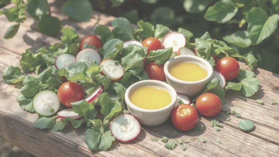 Sałatka z liści rzodkiewki – przepis i korzyści zdrowotne