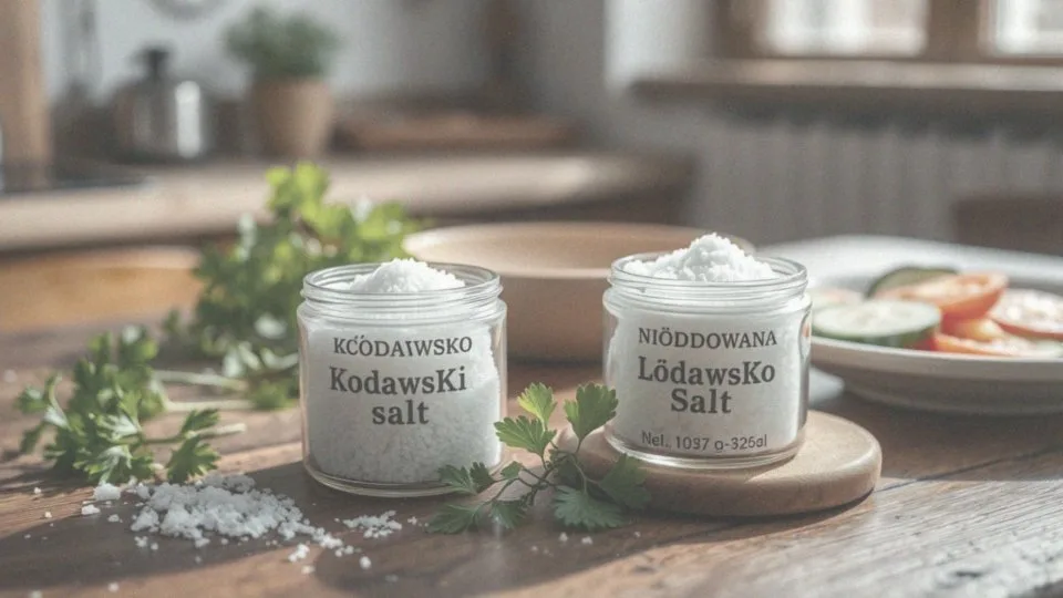 Sól kłodawska jodowana czy niejodowana? Kluczowe różnice i zastosowania